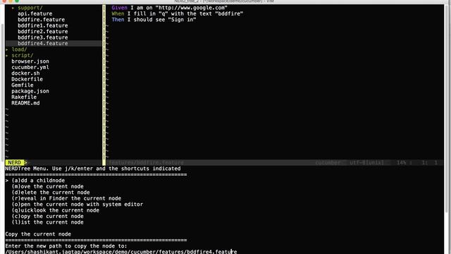 BDDfire: Entire Feature Demo смотреть онлайн