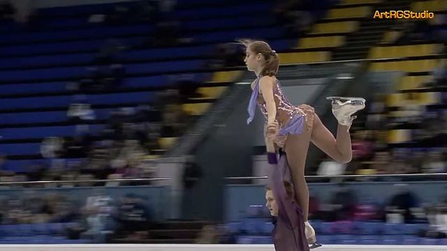 UO2013 VOEVODINA Arina & AKULOV Mikhail (RUS)Senior Pairs Free Skating(ВОЕВОДИНА Арина,AКУЛОВ Михаи смотреть онлайн