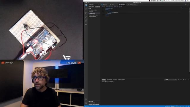 Communicating from an Arduino to an HTML/JavaScript Webpage смотреть онлайн