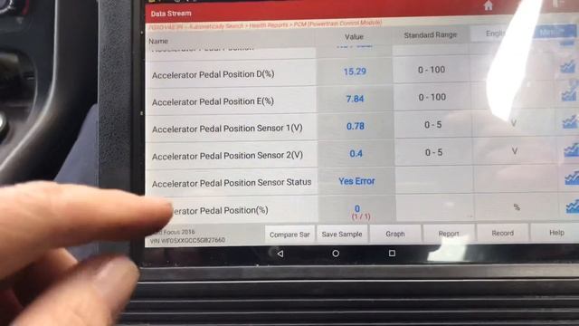 Ford Focus 1.0 Ecoboost - P2111 & P2135 Throttle/Pedal Position Sensor and Throttle Stuck Open смотреть онлайн