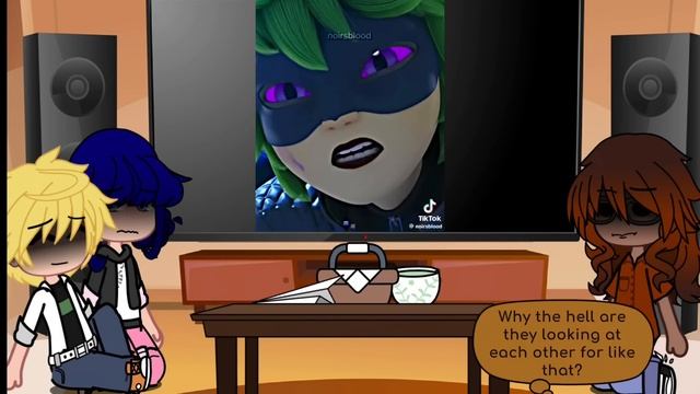 MLB reacts to Shadybug and Claw Noir (Part 2) | Miraculous Ladybug | Gacha Club смотреть онлайн