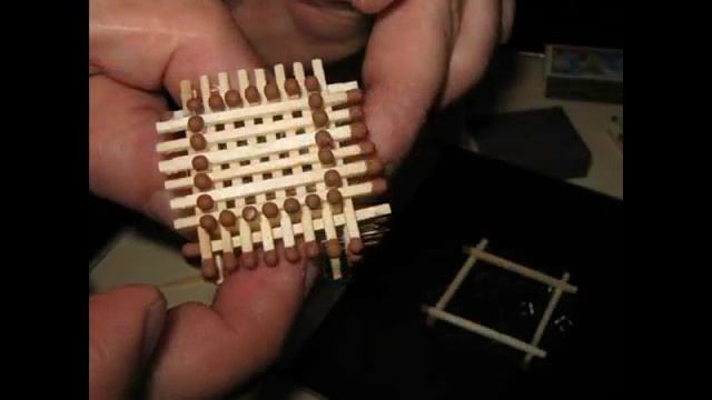 Домик из спичек без клея!!! смотреть онлайн