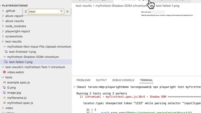 Playwright Config Screenshot смотреть онлайн