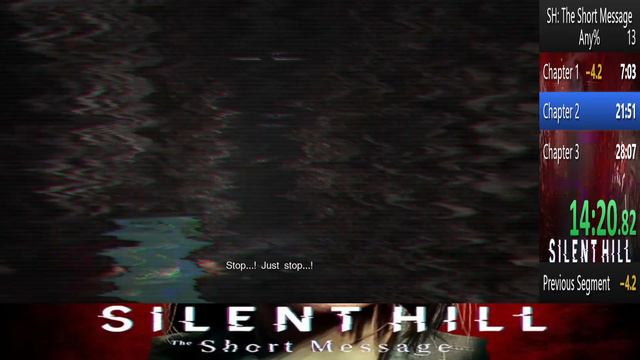 SILENT HILL: THE SHORT MESSAGE speedrun in 27m58s (Any%) смотреть онлайн