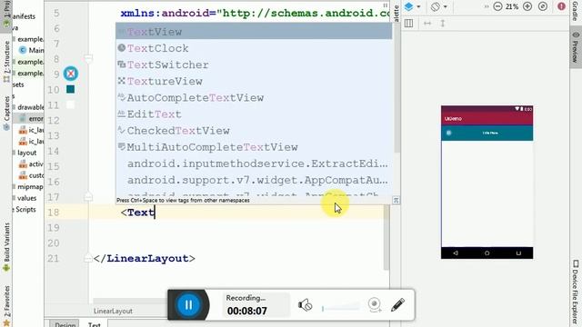 Custom Dialog in Android смотреть онлайн