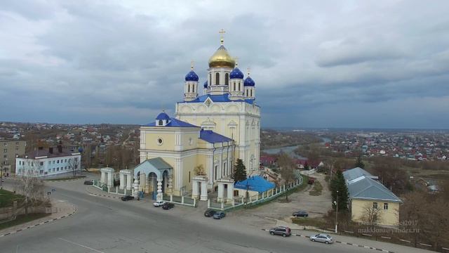 Весенний Елец с квадрокоптера смотреть онлайн