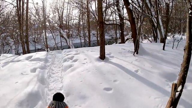 Голубые Озера зимой. Казань. смотреть онлайн