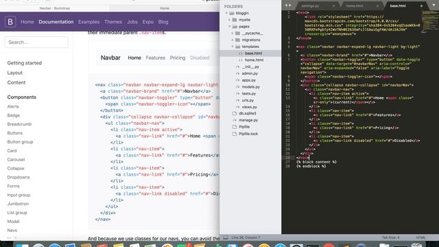 Django 2.0 Part II: Bootstrap and Navbar смотреть онлайн