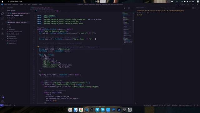Cara bikin telegram userbot dart vm simple | Azkadev Speed Code смотреть онлайн
