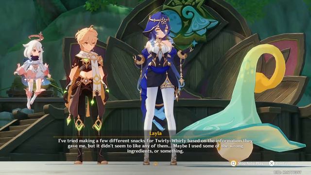 LAYLA DOZED OFF Genshin Impact CUTSCENE смотреть онлайн