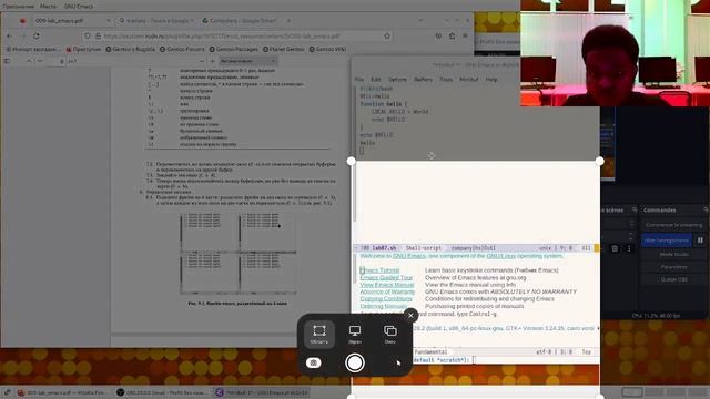скринкаст выполнения лабораторной работы смотреть онлайн