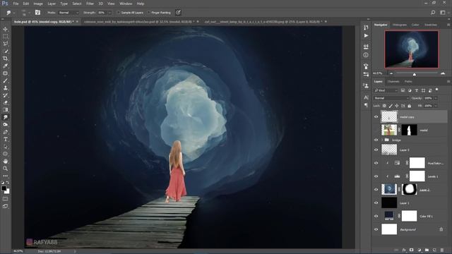 PORTAL? - Photoshop Manipulation Tutorial смотреть онлайн