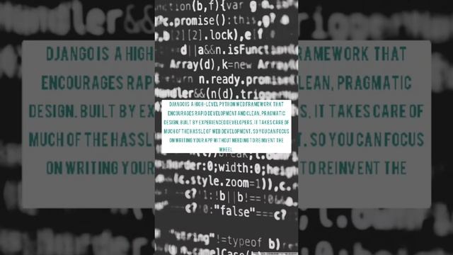 what is django in 15 sec #django #python смотреть онлайн