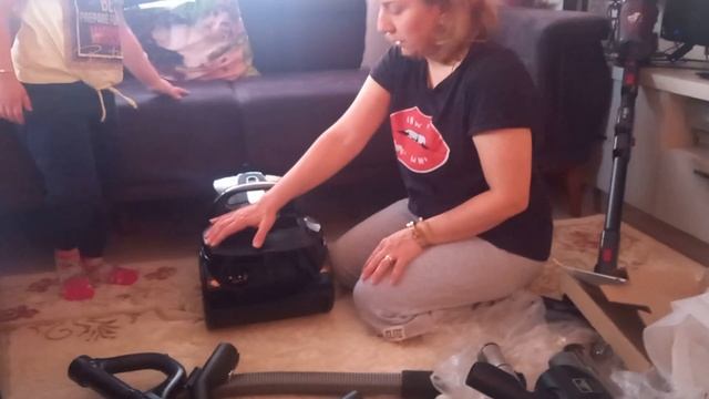 Tefal Silence Force Cyclonic Toz Torbasiz Elektrik Süpürgesi.TW7289EA Kutu Açılımı#tefal #elektroni