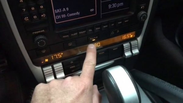 Porsche Cayenne dual zone climate control on/off