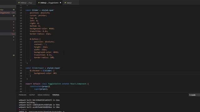 How to create a Toggle Switch in React смотреть онлайн
