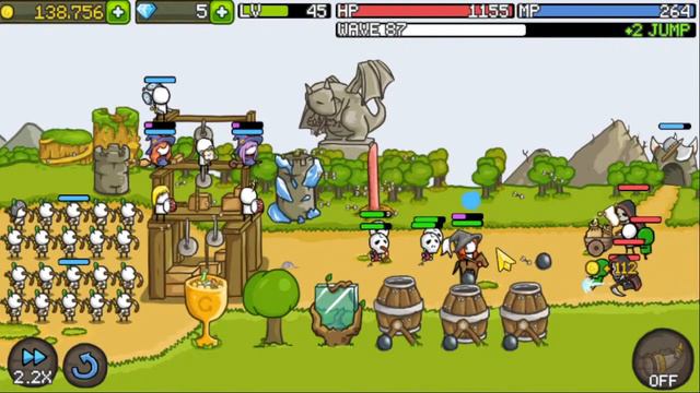 GROW CASTLE | Стартуем прохождение 0 - 100к на огненном билде в Гроу кастл смотреть онлайн