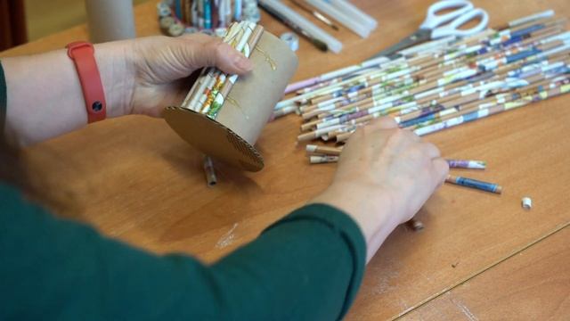 Карандашница своими руками смотреть онлайн