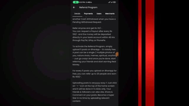 ₹500FREE?New Refer & Earn application||Per refer ₹20||New paytm money making app without investment смотреть онлайн