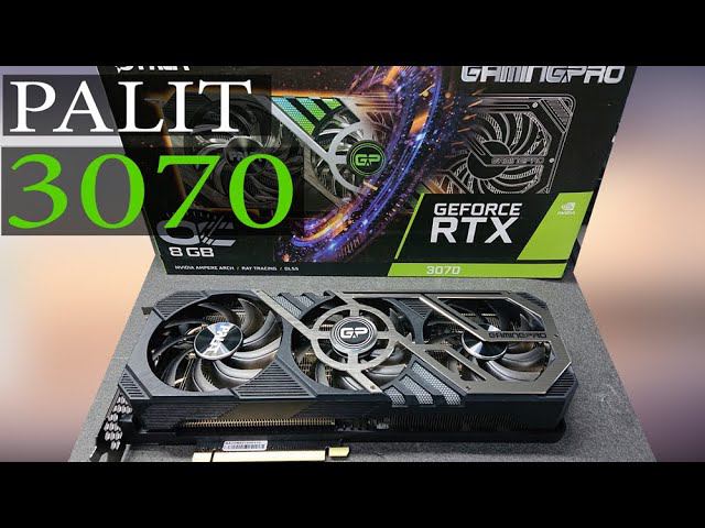 RTX3070 Palit GamingPro Test vs RTX2070 MSI смотреть онлайн