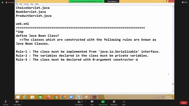 Advanced Java Lecture [19] 23 May On Servlet Understanding Java Bean Class || Smart Java Developer| смотреть онлайн
