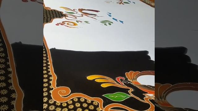 Mewarnai Batik /proses Tolet ...#batik Indonesia