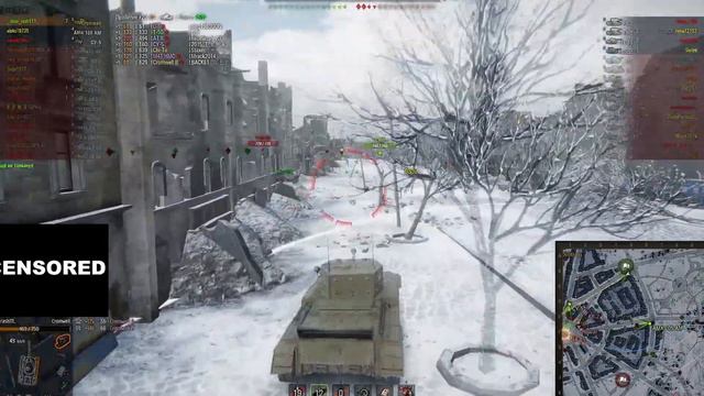 World of Tanks: СТ Великобритании Cromwell - Самый лучший бой, 3 отметки, 3 поджёга. Святая Троица. смотреть онлайн