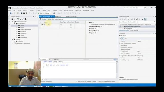 Session-1 : ADO .Net - Create SQL database in visual studio смотреть онлайн