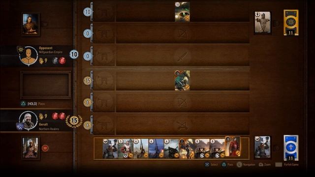 The Witcher 3: Wild Hunt - Hearts of Stone Shameless Gwent Win (PS4) смотреть онлайн