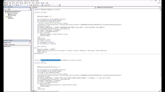 T-SQL: data reading from SQL database using excel custom function PART 1 смотреть онлайн
