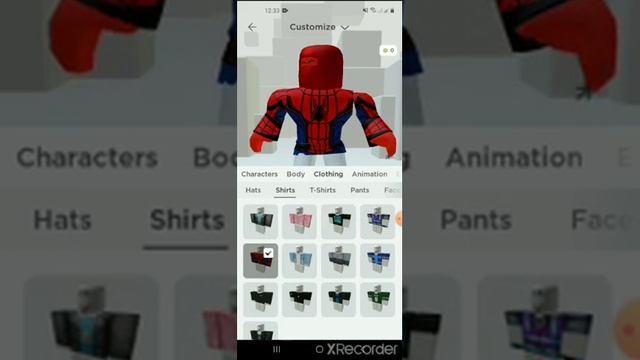 как сделать скин человека паука в роблокс смотреть онлайн