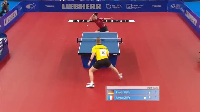 FULL MATCH | Simon Gauzy Vs Ruwen Filus | European Championships