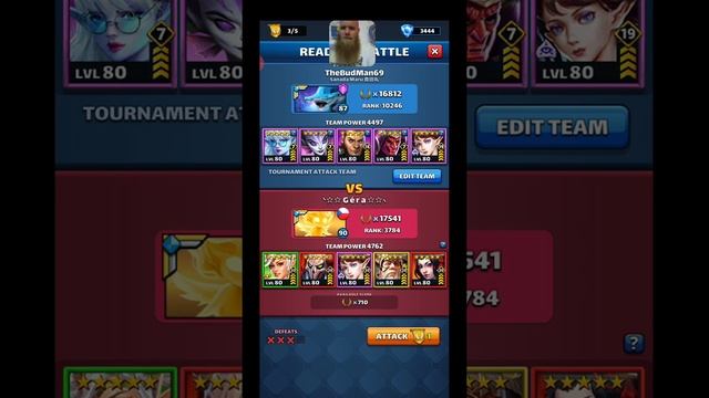 Empires & Puzzles 5☆ Bloody Battle Tourney Day 5 смотреть онлайн
