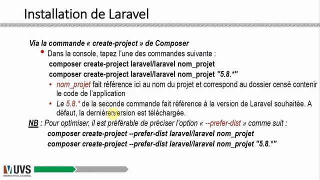 Formation Laravel - Séquence 2 - Installation et configuration смотреть онлайн