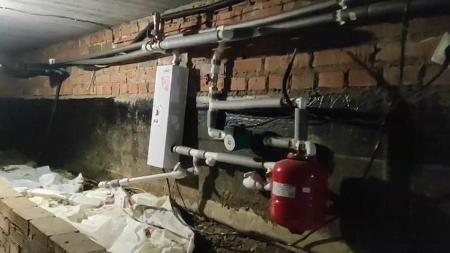ЭЛЕКТРИЧЕСКОЕ ОТОПЛЕНИЕ ЧАСТНОГО ДОМА из газобетона своими руками смотреть онлайн