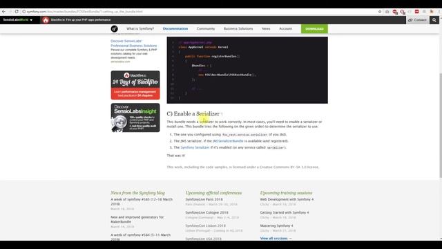Symfony2 / 3 and Angular2 - JWT Authenticaition - Ep 3 - FOSRest & JmsSerializer & Composer смотреть онлайн