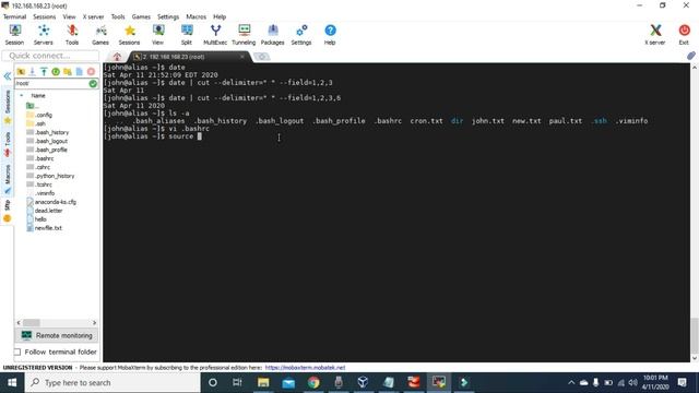 #31 - Alias (Command Shortcut) on Linux CentOS 8 смотреть онлайн