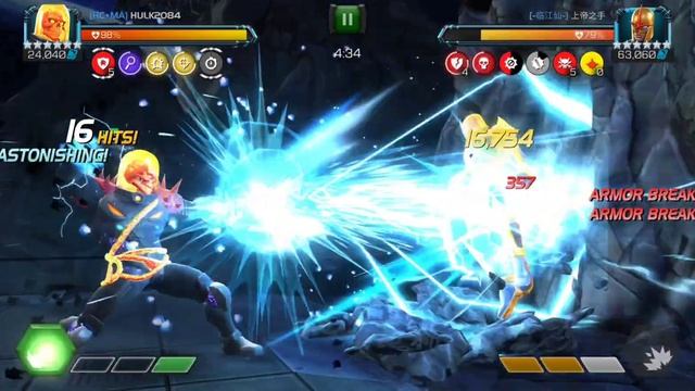 Mcoc Cgr vs. Nova node 23 season 41 war 5 смотреть онлайн