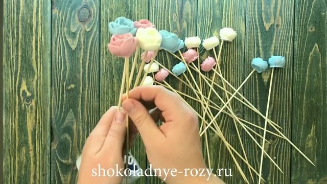 Как сделать букет из шоколадных роз. Мастер-класс и идея для бизнеса. смотреть онлайн