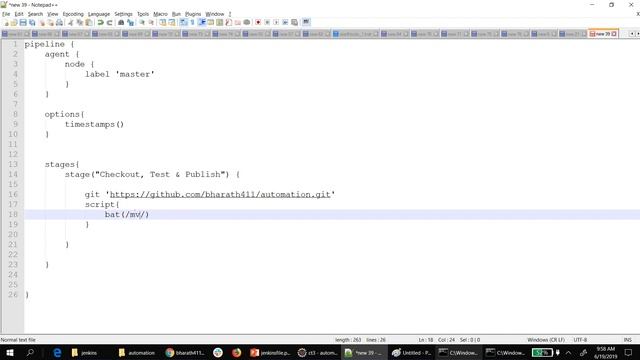 2. Running Selenium Suite In Jenkins With Pipeline Job  - Maven + TestNG
