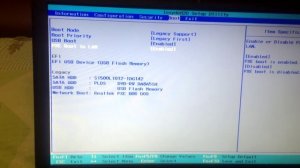 Lenovo B50-45 установка Windows 7