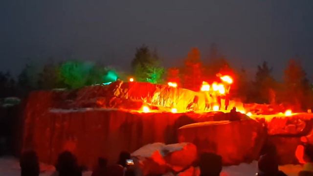 Рускеала огненное шоу - шаманы смотреть онлайн