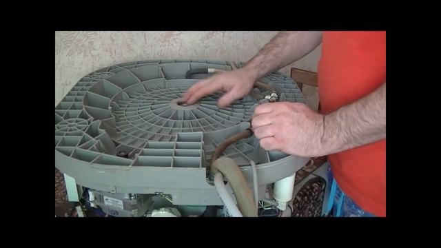 Daewoo DWD-CV701PC . ЗАМЕНА ПОДШИПНИКОВ БАРАБАНА смотреть онлайн