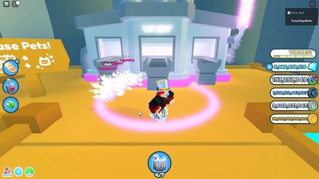 What Happens When You Fuse 4 RB Astral Axolotl | Pet Simulator X! смотреть онлайн
