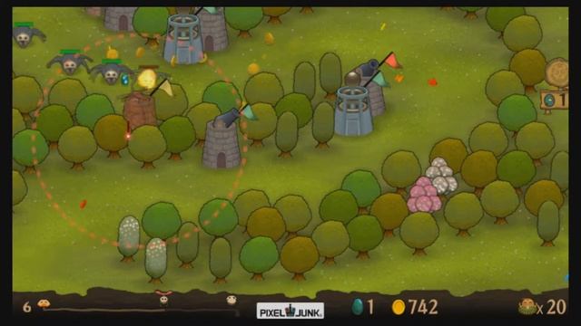 PixelJunk Monsters Ultimate HD Perfect Rainbow Easy 1 The Waves Begin Tiki Island смотреть онлайн