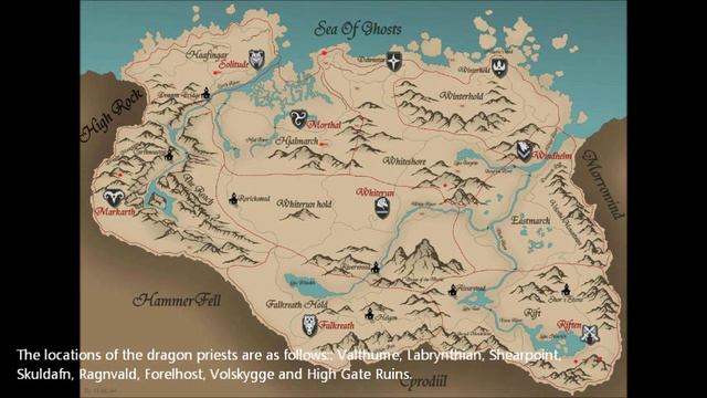 Skyrim Dragon Priest Location Guide смотреть онлайн