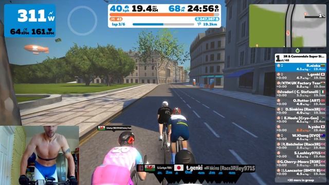 Zwift 3R Cannondale Super Six Series -Race 5 (A) 2020 05 31