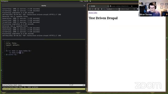 Building static websites with Sculpin (PHP North West, 7th September 2021) смотреть онлайн