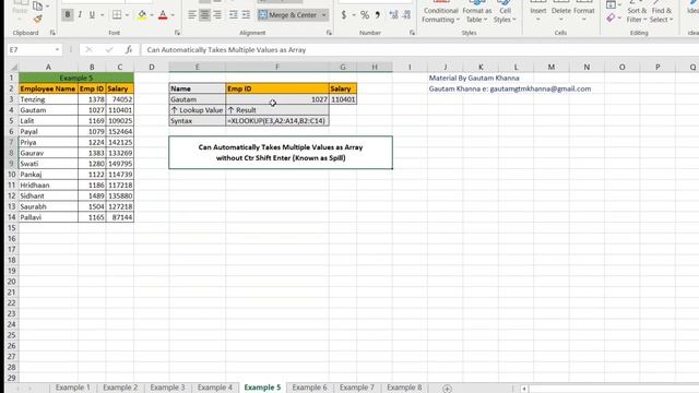 8 XLOOKUP TUTORIAL WITH EXAMPLES IN HINDI | Most Useful Tips | Advanced excel Tips 2020 in Hindi смотреть онлайн