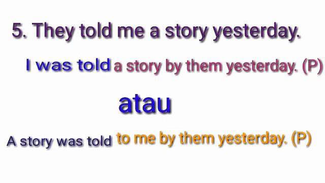 Action English: Mengubah Active to Passive Voice. Part 3. Simple Past Tense смотреть онлайн